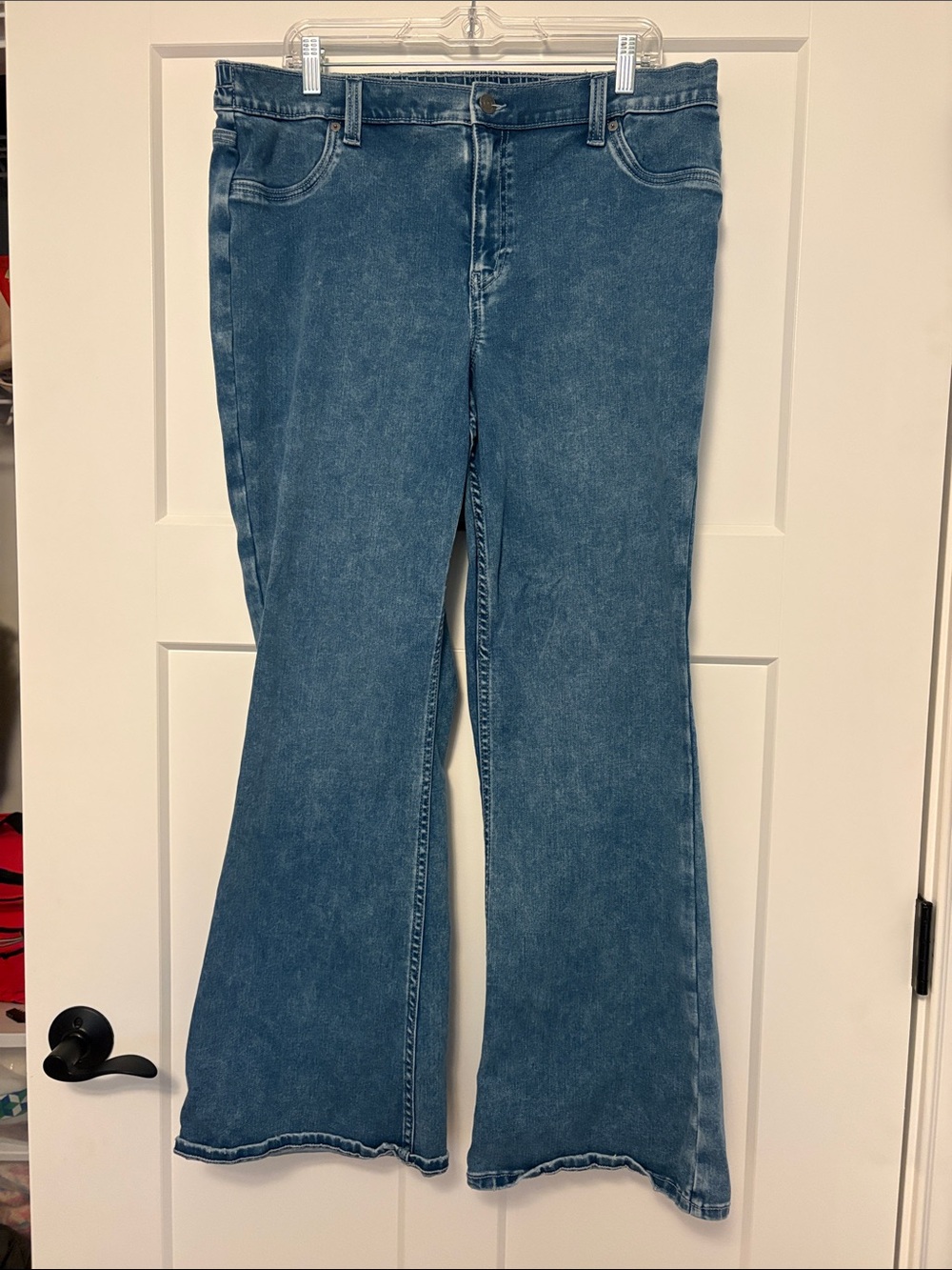 Aerie Dark Wash Flare Jeans